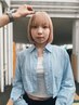 カット+ブリーチ(フル)カラー(ケアブリーチ)+TOKIOインカラミ ￥17,500