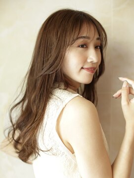 エーツーフリーダム(AA.FREEDOM) 似合わせカット小顔前髪ニュアンスカールロング