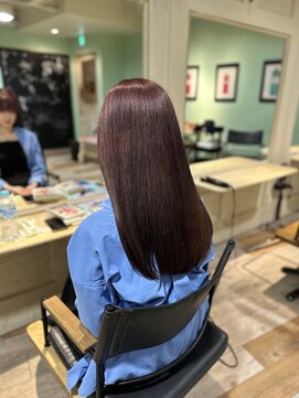 ラべリー 池袋(LOVELEY) ラベンダーベージュ　ヘアカラー　【池袋】