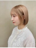 【TAKARA】自然とまとまる切りっぱなしボブ