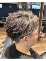 メンズヘアースパイス ユメサキ(Men's Hair SPICE -yumesaki-) 外国人風メッシュカラー