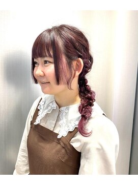 ハルキミナト ジャパン ヨコハマ(HARUKI MINATO japan YOKOHAMA) 垢抜けヘアアレンジ 横浜ヘアセット