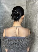 タイトアレンジ◯カチモリヘア◯結婚式アレンジ