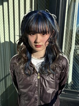 ザ オーダー(THE ORDER) ブルー×ブラウンのルーツセクションデザイン