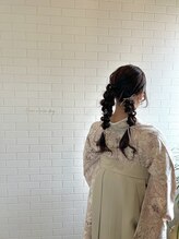 ヘアールーム スイッチ(hair room Switch) 卒業式ヘア