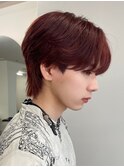 【LICCA NOE】シースルーマッシュ×赤髪
