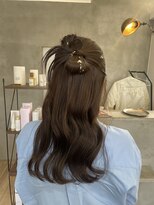 ヘアーサロン トランク(TRUNK) カチモリ　ヘアアレンジ