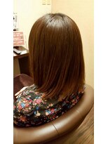 睡蓮 平井店&nbsp;5歳若返る、髪と地肌にやさしいケアカラー[髪質改善/白髪染め]