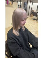 ボタニウム バイ アールサロン(BOTANIUM by RrSALON)&nbsp;ホワイトヘアー×髪質改善トリートメント♪