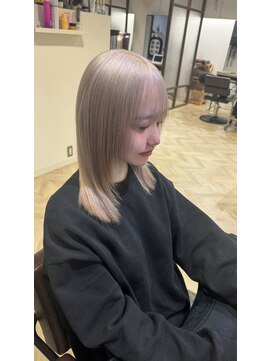 ボタニウム バイ アールサロン(BOTANIUM by RrSALON) ホワイトヘアー×髪質改善トリートメント♪