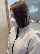 ジーナ 船橋(Zina)&nbsp;髪質改善＊マチルダボブアッシュカラー＊美髪【Zina船橋】