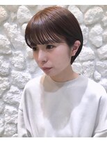 モアナ バイ ヘッドライト 三島店(Moana by HEADLIGHT)&nbsp;耳掛けショートボブ