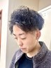 【メンズ人気】メンズカット+ツイストスパイラルパーマ 池袋/メンズ