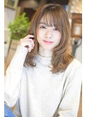 mavie 毛先パーマ風ワンカールミディアム