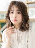 イヤリングカラー小顔ひし形レイヤーカットh4大宮20代30代40代