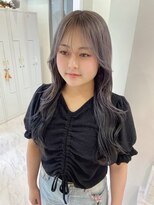 モナバイルーブル(MONA by Louvre)&nbsp;【MONA】グレー/裾カラー/デザインカラー