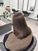 ガルボヘアー 桟橋店(garbo hair)&nbsp;ヘーゼルベージュ高知美容院オイルカラー