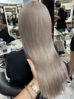 ラピス 渋谷本店(Lapis) ホワイトシルバー/ハイトーン/髪質改善/ストレート/海外風