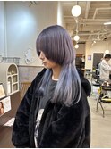ラベンダーとウルフ/ケアブリーチダブルカラー
