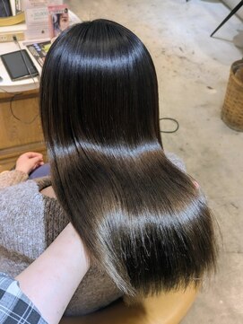 ロンド シャルム 吉祥寺(Lond charme) オリーブグレー/韓国レイヤーカット/マロンベージュ/黒髪/小顔