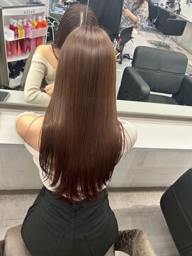 キング 心斎橋店(K!ng) 縮毛矯正髪質改善レイヤーカットトリートメント心斎橋美容室