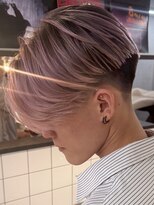 アンサー 渋谷(ANSWER)&nbsp;メンズバレイヤージュハイライトセンターパート