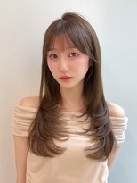 ジュイル ハラジュク(JEWIL HARAJUKU)&nbsp;20代30代大人可愛いレイヤースタイル顔周りカット原宿