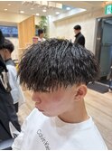 MEN’S HAIR/波巻ツイストスパイラル/フェザーパーマ/眉毛/渋谷