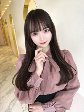 リルミー ミュエナ 大須 矢場町(Lilme myuena) 着物ヘア/大人ガーリー/ダークアッシュ/似合わせカット/名古屋