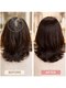 ヘアーデザインレコロ(hair design RECOLO)の写真/94%が自然由来成分の薬剤を使用!頭皮に潤いを保ちながら色艶が手に入る♪グレイカラーが初めての方も◎