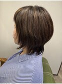クセ毛活かして外はねボブ