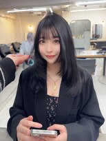 エクラ(ECLAT)&nbsp;縮毛矯正×ブルーブラック