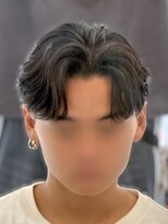 バース バイ ハピネス(BIRTH by happiness) フェザーパーマニュアンスパーマ曲がる縮毛矯正センターパート