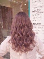 アッシュ 川崎店(Ash)&nbsp;ピンクブラウン　ブリーチあり