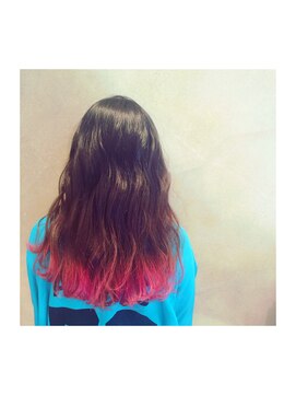 マッシュ 天王寺あべの(MASHU) チェリーピンクグラデーション