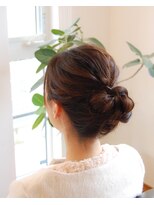 リズム オーガニックヘアサロン(rizm.ORGANIC HAIR SALON) 結婚式お呼ばれアレンジ