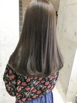 ルノン(LUNON)&nbsp;【LUNON】髪質改善×アッシュベージュの艶カラー