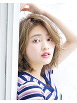 ロンド シャルム 吉祥寺(Lond charme) Lond charme【丹野翔太】大人っぽかきあげくびれセミディ