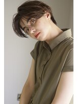 サク(Sac.)&nbsp;Sac.栃木優佑　似合わせカット　ショートボブ　透明感カラー