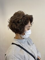 サヴォイ ヘア ドレッシング(SAVOY HAIR DRESSING) スタイリングがラクになるショートパーマ　森藤指名