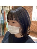 ヘアーデザイン ディードット(Hair design D.) レイヤーBob×グレージュ