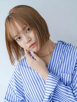 ワン 大船(ONE003)&nbsp;ペールベージュ/外ハネボブ/グラデーションカラー/大船/大船駅