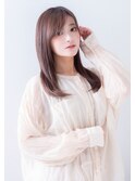 梅雨時期に最適☆自然なストカールスタイル