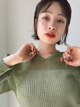 リト 自由が丘(Lit.) 【Lit.】伸ばしかけの方におすすめ外ハネミニボブ【担当YUKINA】