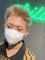 スキル(SKILL)&nbsp;スパイキーショート 金髪 ベリーショート