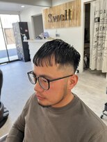 スウェル 千葉店(Swell)&nbsp;メンズツイストパーマスパイラルパーマフェード[千葉]