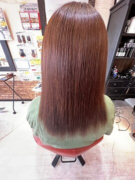 ヘアスタジオブービー モテ髪ストレート/似合わせカット