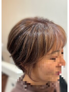 バービーヘアー タニザワ(BARBEY HAIR tanizawa) フェイスフレミング＋ハイライト