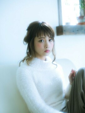 モニカ 横須賀中央店(Monica) デザインカラー/シルキーベージュ/グレージュカラー/斜めバング