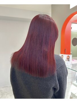 ウクク(UCUCU) Cherry red color